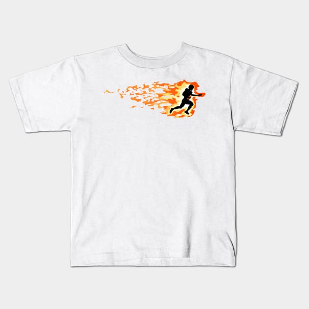 On Fire Kids T-Shirt by denip